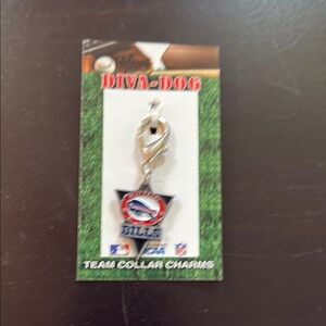 Diva-Dog Team Collar Charm - Buffalo Bills